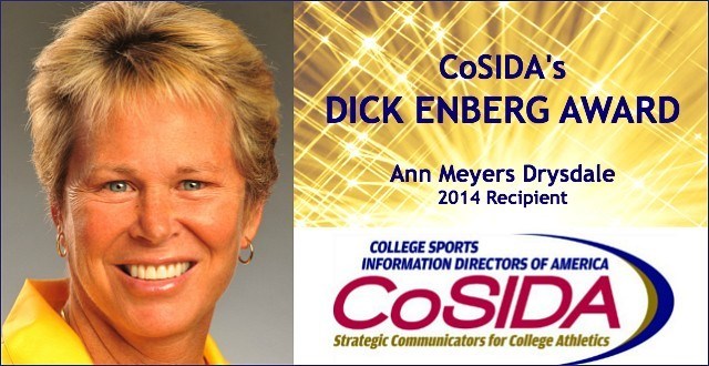 Meyers Drysdale Recipient of 2014 Dick Enberg Award